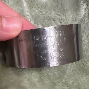 Bracelet cuff with Doc Holliday quote from Tombstone